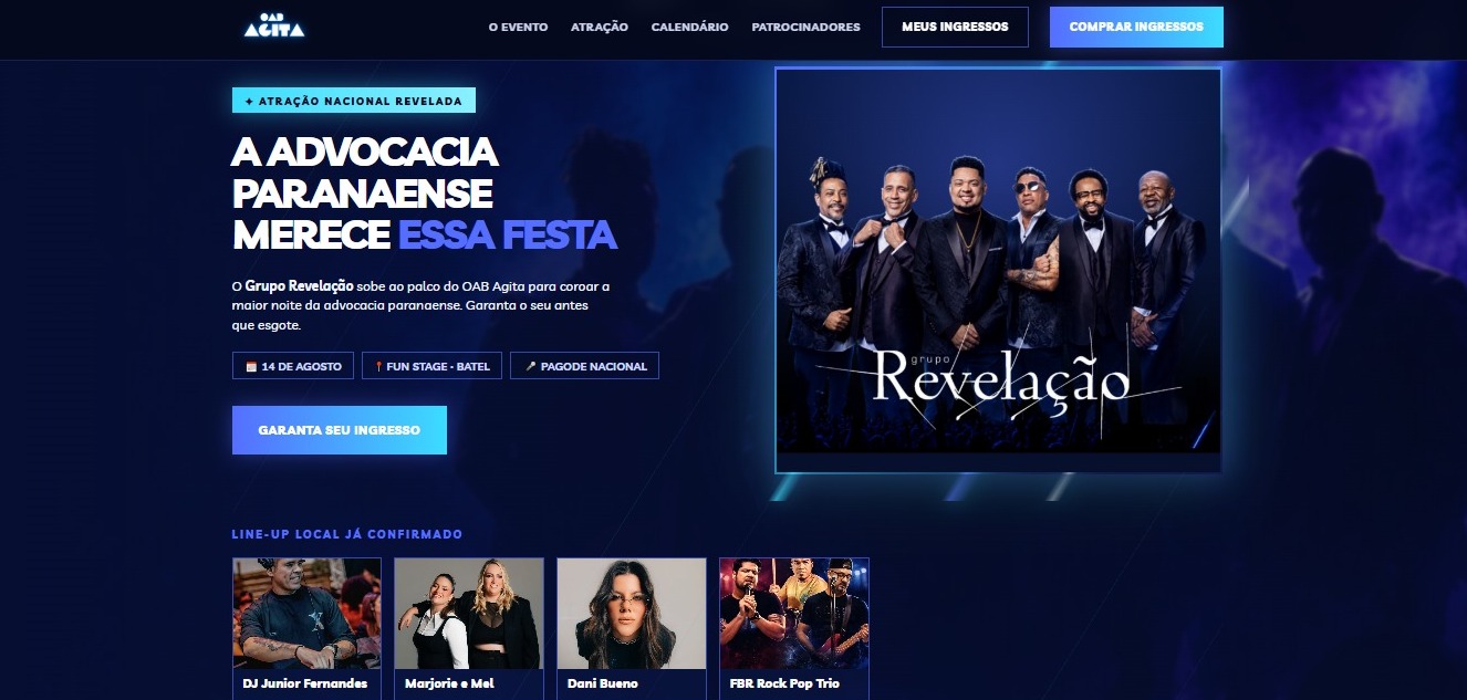 Show em evento corporativo na Fun Stage